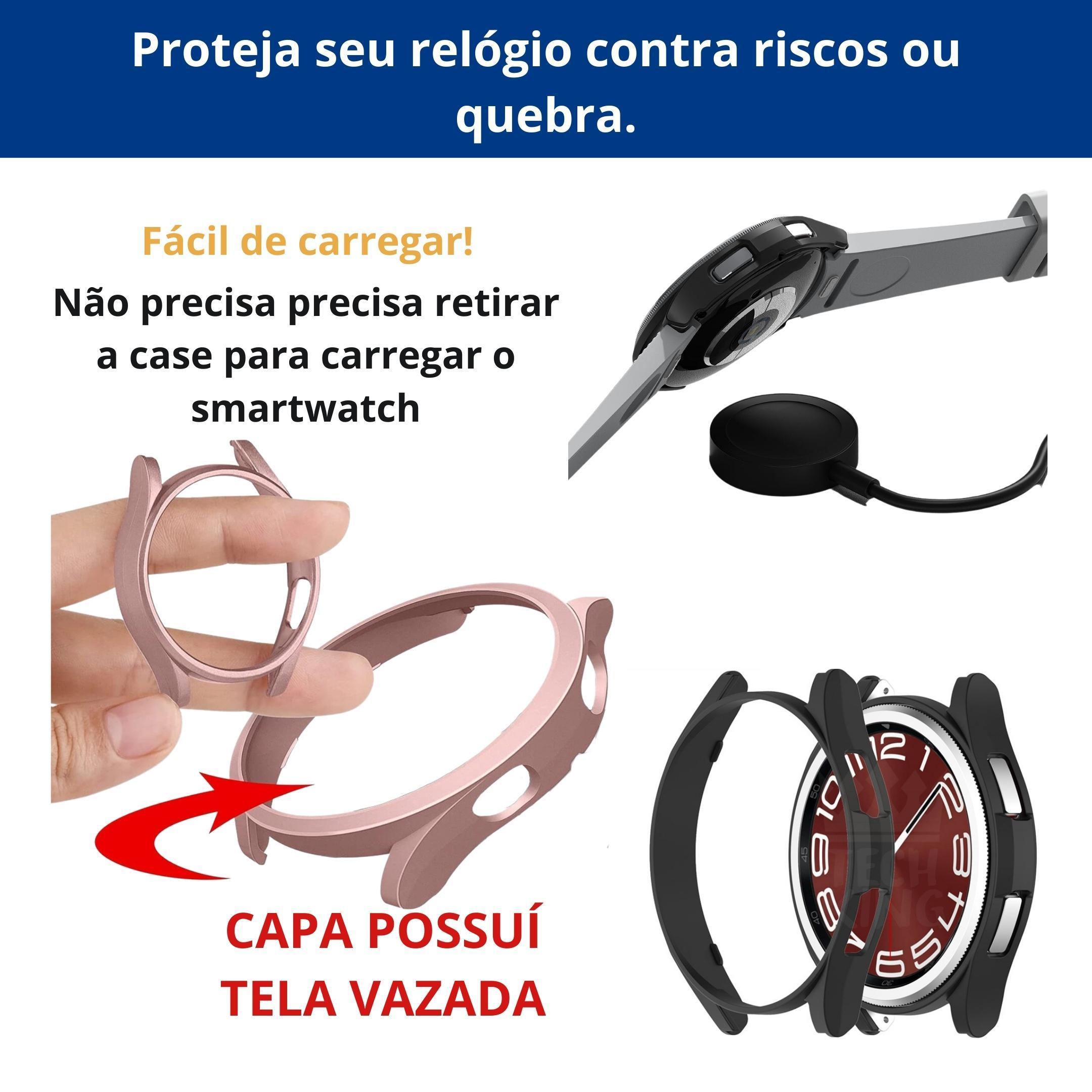 Capa Acrílica Encaixe Perfeito Para Watch6 Classic 47Mm R965