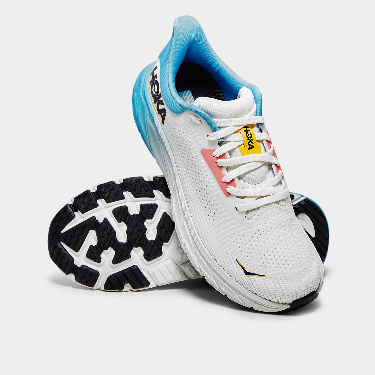 Miniatura Tênis Hoka Arahi 7 Feminino Branco - 36