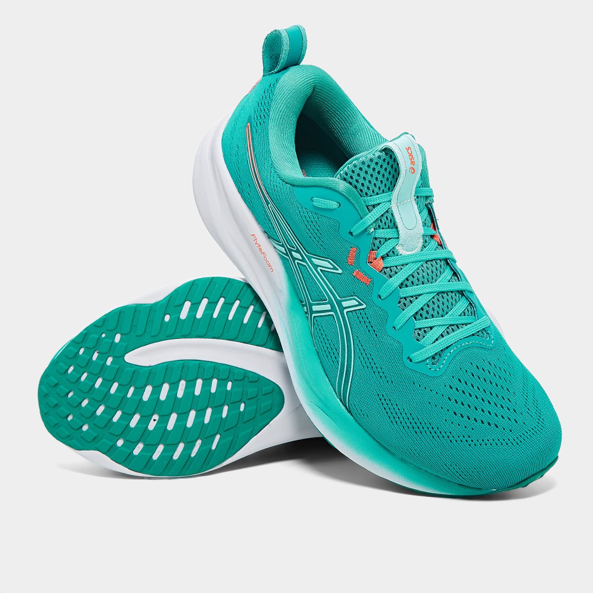 Miniatura Tênis Asics Gel-Pulse 16 SE Feminino Verde água - 34