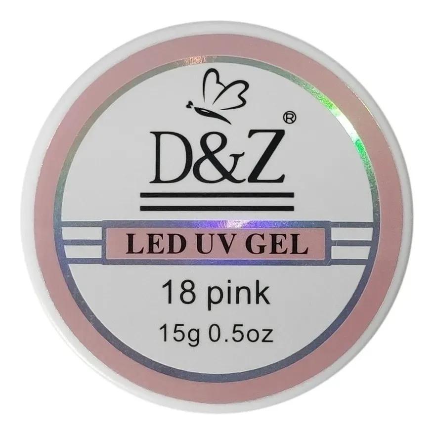 Miniatura Gel Dez Acrigel Alongamento Unha 15Gr Led Uv Manicure Cores