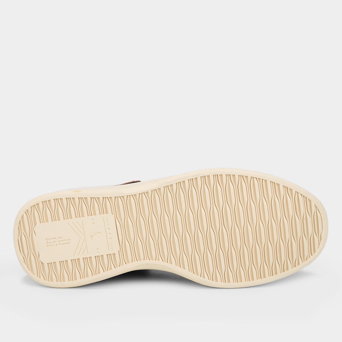 Tênis Couro Cano Médio Reserva Encerado Masculino Marrom - 37