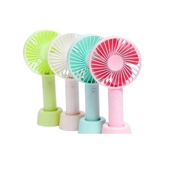 Miniatura Mini Ventilador Portátil Para Secar Bases Maquiagem E Outros