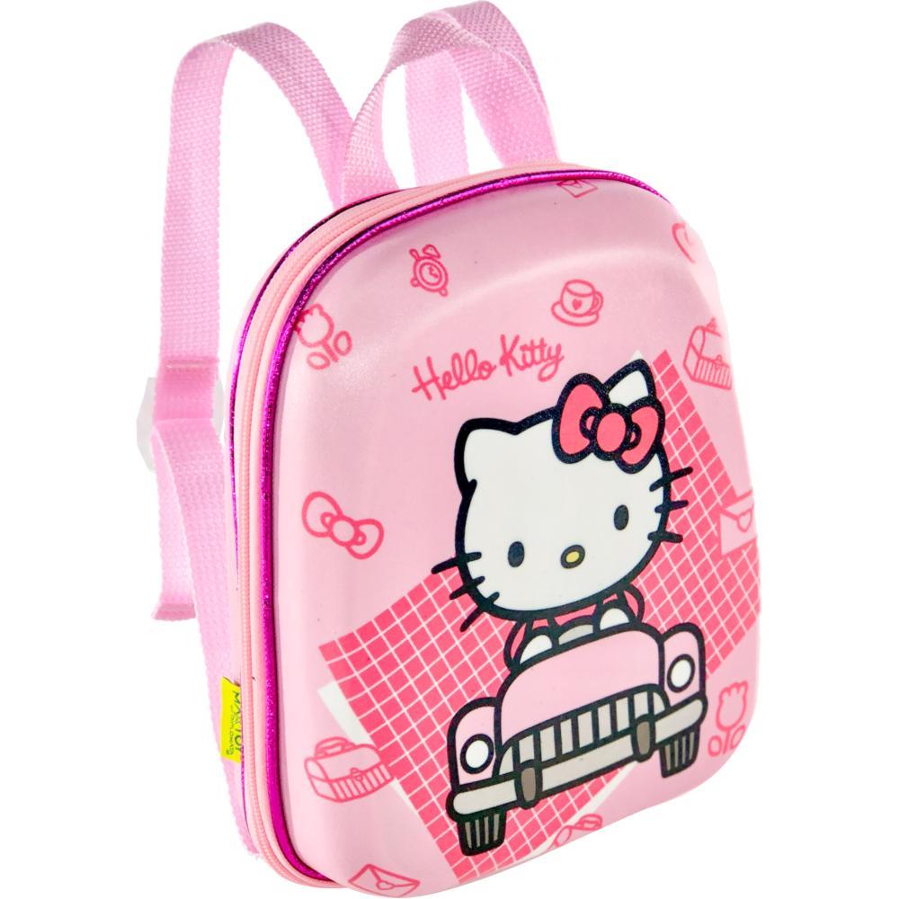Miniatura Kit Mochila De Rodinhas E Lancheira 3D Hello Kitty Carro