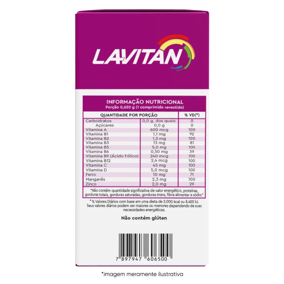 Miniatura Kit Lavitan A-Z Mulher Suplemento Alimentar 60 Comprimidos 2