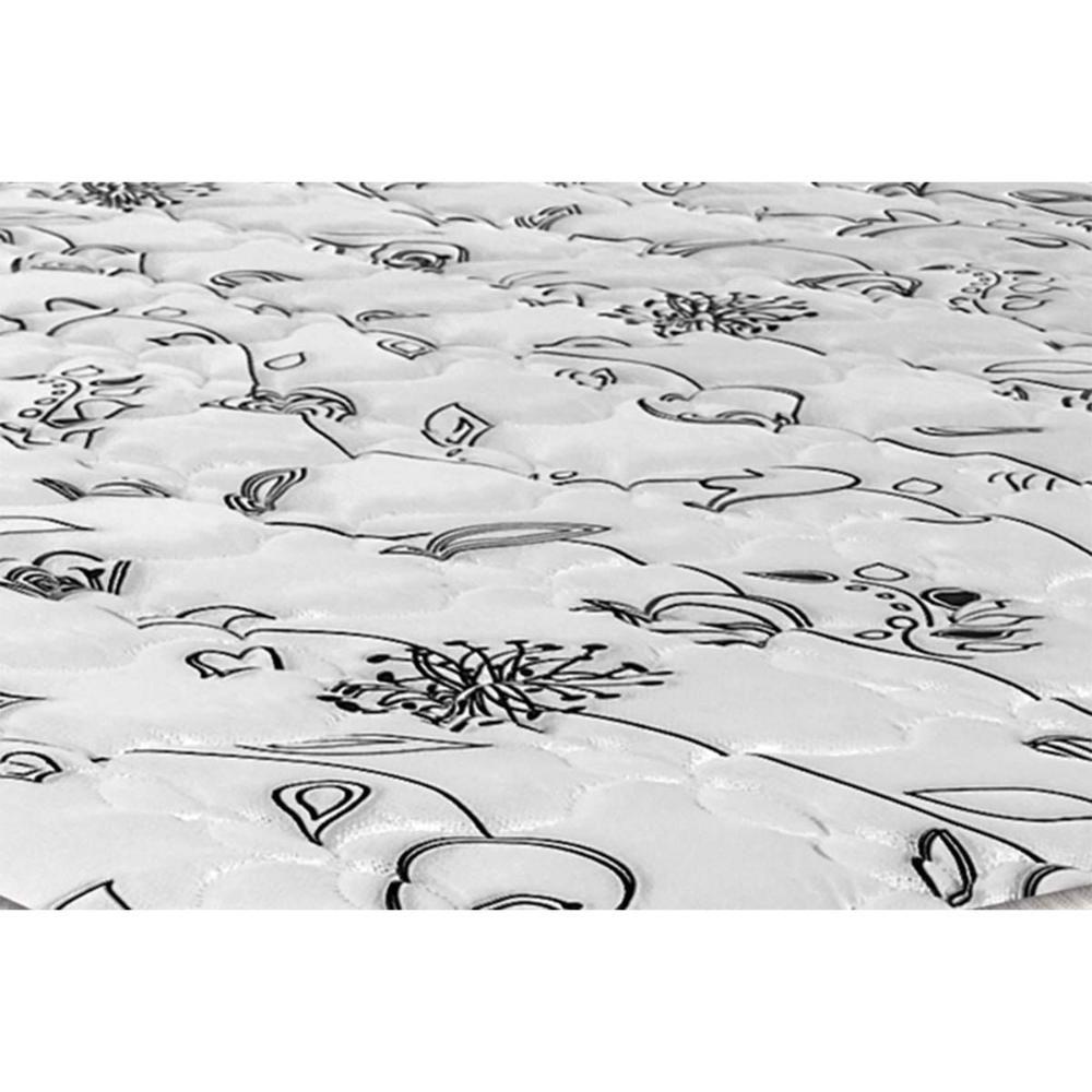 Miniatura Cama Box Viúva: Colchão Molas Probel Bonnel Prodormir Sleep + Base Crc Suede Black(128X188)