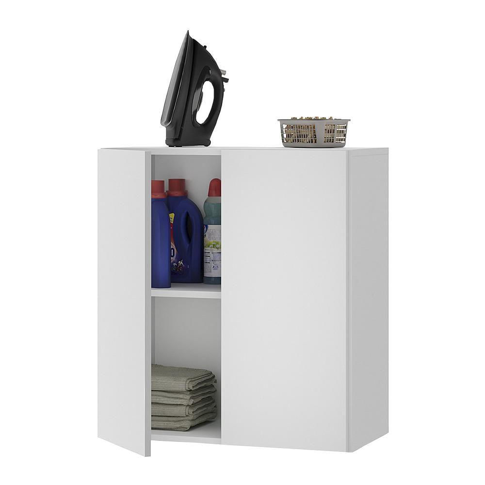 Miniatura Armário Lavanderia Com 2 Portas Multimóveis Branco