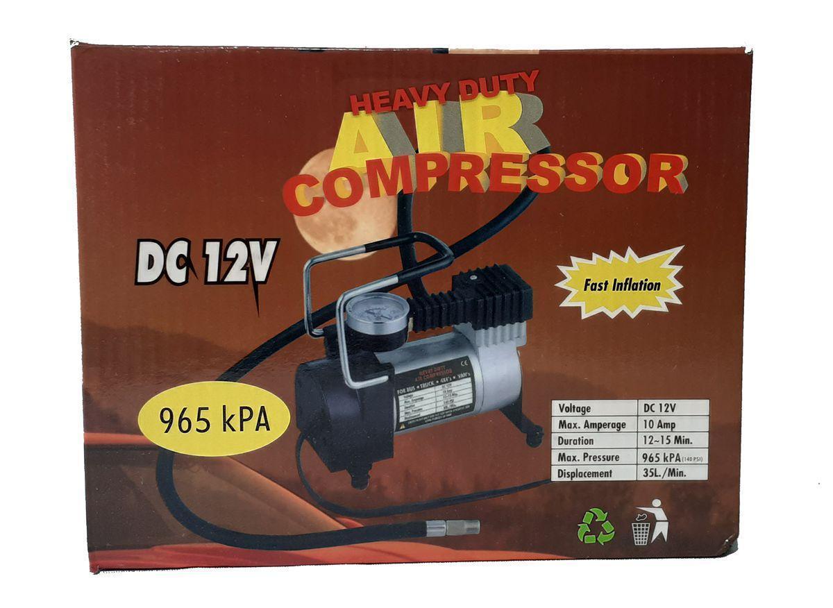 Compressor De Ar Automotivo Portátil 12v - 140psi