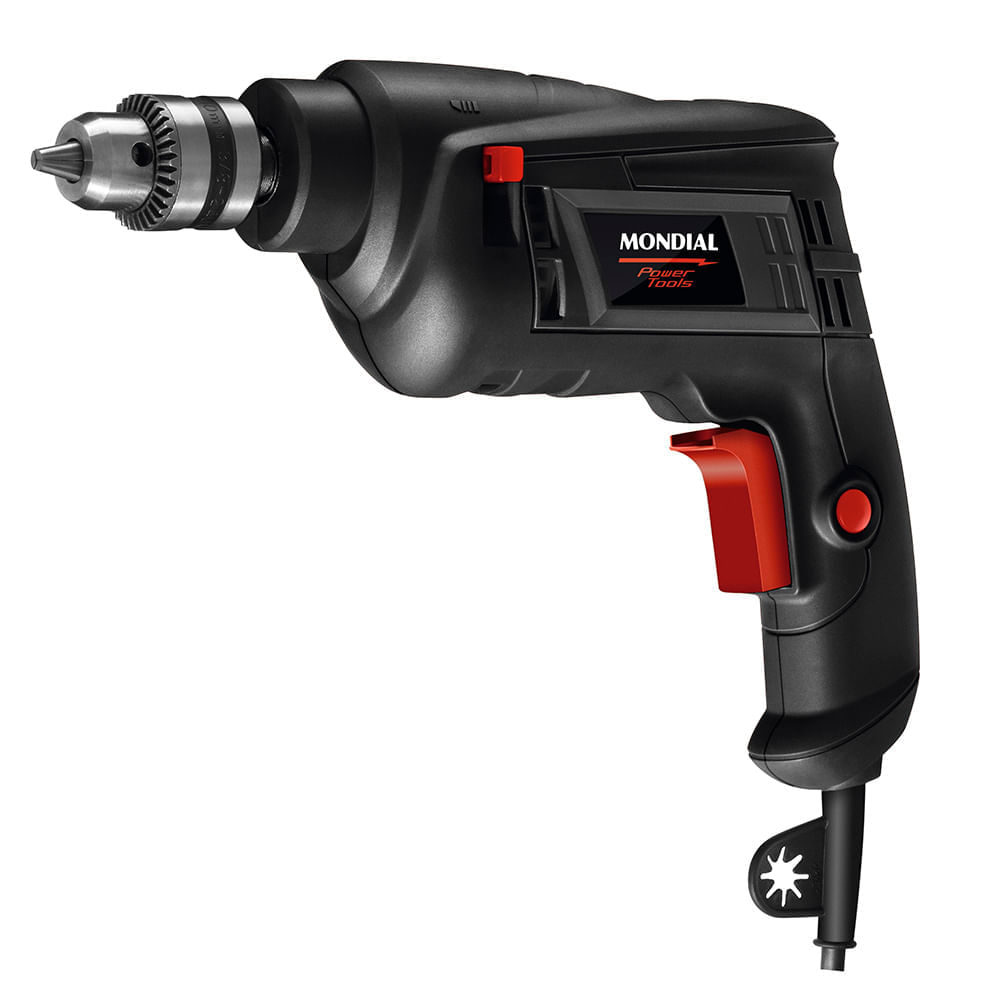 Miniatura Furadeira de Impacto Mondial Power Tools FI-09 FURADEIRA DE IMPACTO 550W-127V-PRETO