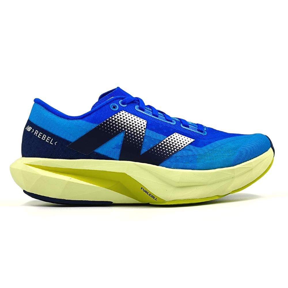 Miniatura Tênis New Balance FuelCell Rebel V4 Feminino AZUL/VERDE - 34