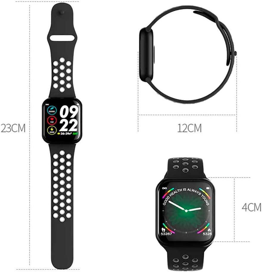 Miniatura Relógio Inteligente Smartwatch F8 Troca Pulseira Branco Homologação: 54782214286
