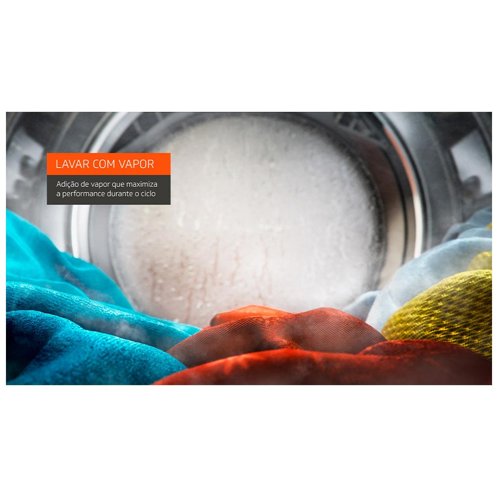 Miniatura Lava e Seca Brastemp 10kg/6kg Titanium Água Quente com Smart Sensor, Tira Manchas Pro e Motor Inverter - BNC10AS 110