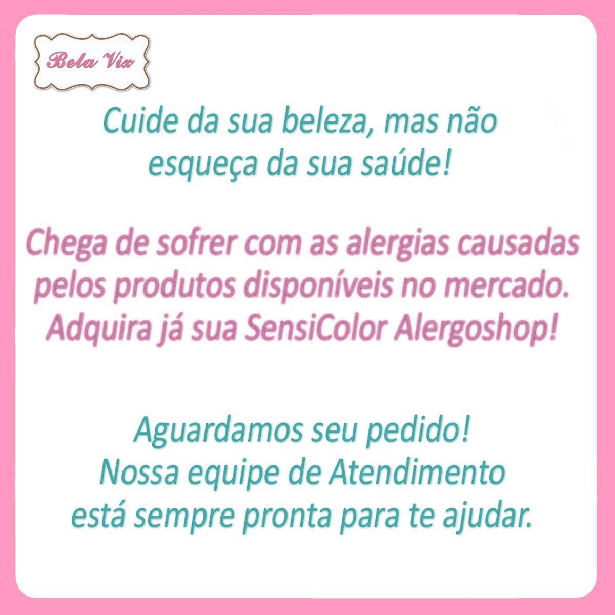 Miniatura Tinta Sensi Color Alergoshop 7.0 Louro Medio + Ox