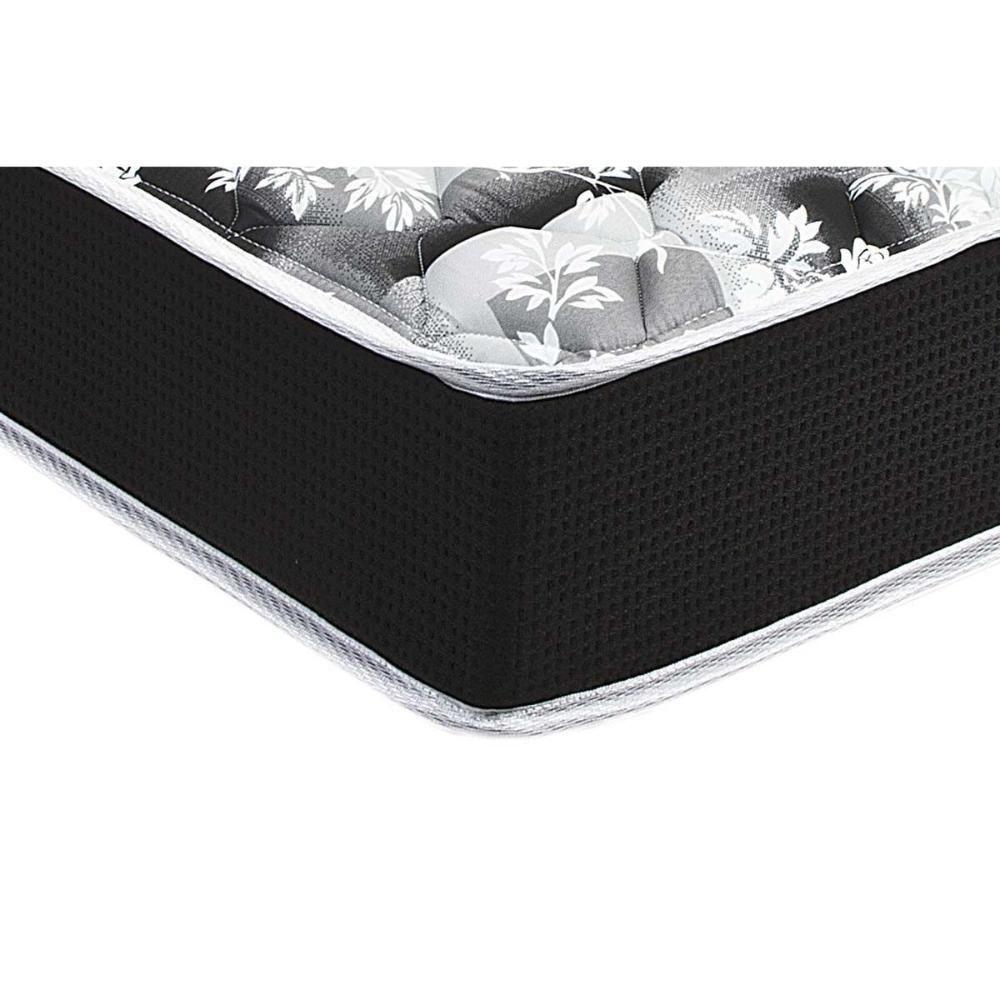 Miniatura Colchão Solteiro Espuma D33 Supreme Pillow Top Black (88x188x24) Luckspuma