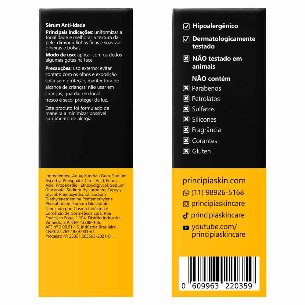 Miniatura Sérum Principia VC-10 Vitamina C e Ácido Ferúlico 30ml
