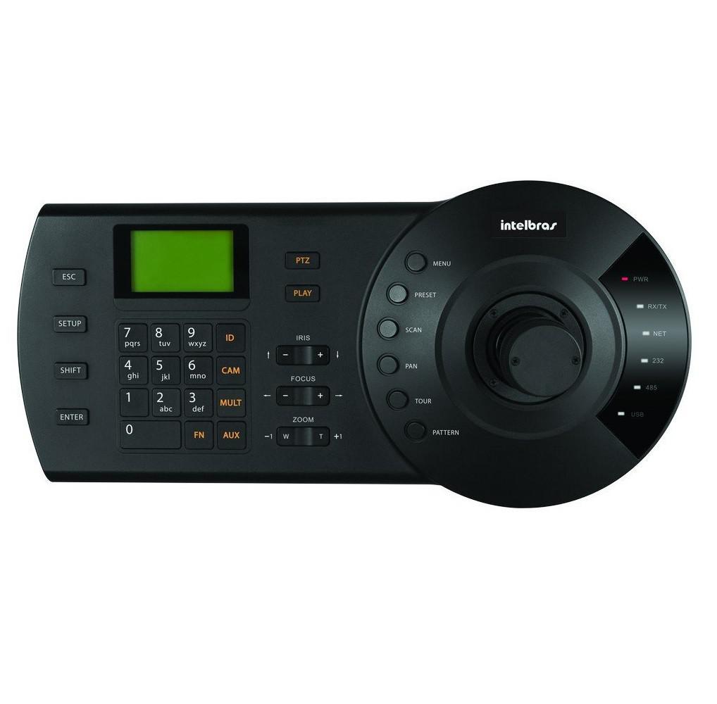 Miniatura Mesa Controladora Híbrida Para Speed Domes Analógicas E Ip
