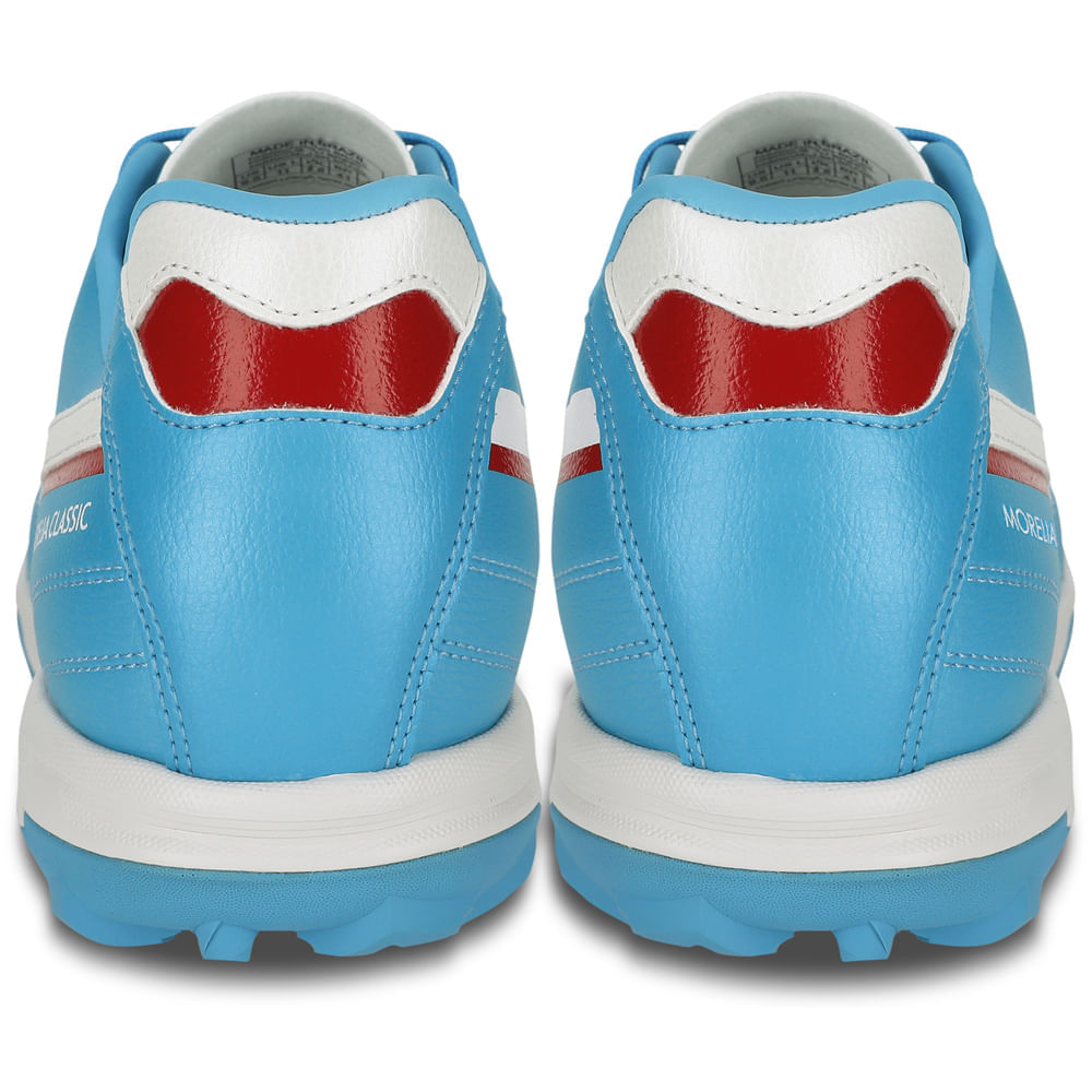 Miniatura Chuteira Society Masculina Mizuno Morelia Classic AS 38 Azul