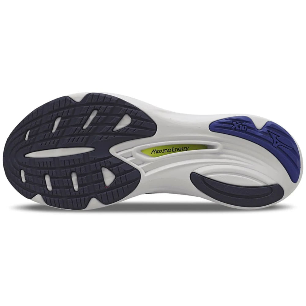 Miniatura Tênis de Corrida Masculino Mizuno Base One Azul - 38