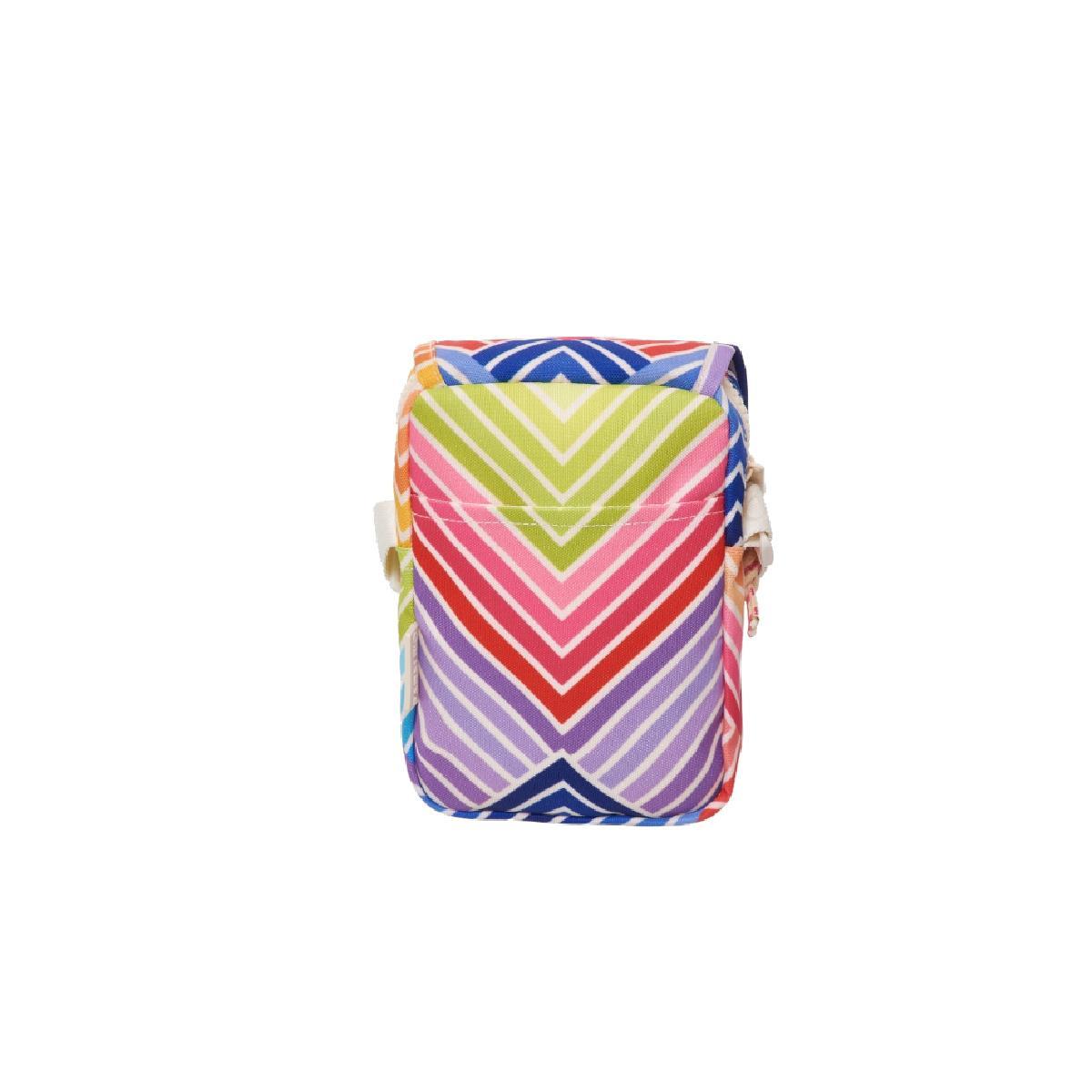 Miniatura Bolsa Farm Fervo Arco Iris Colorido Azul