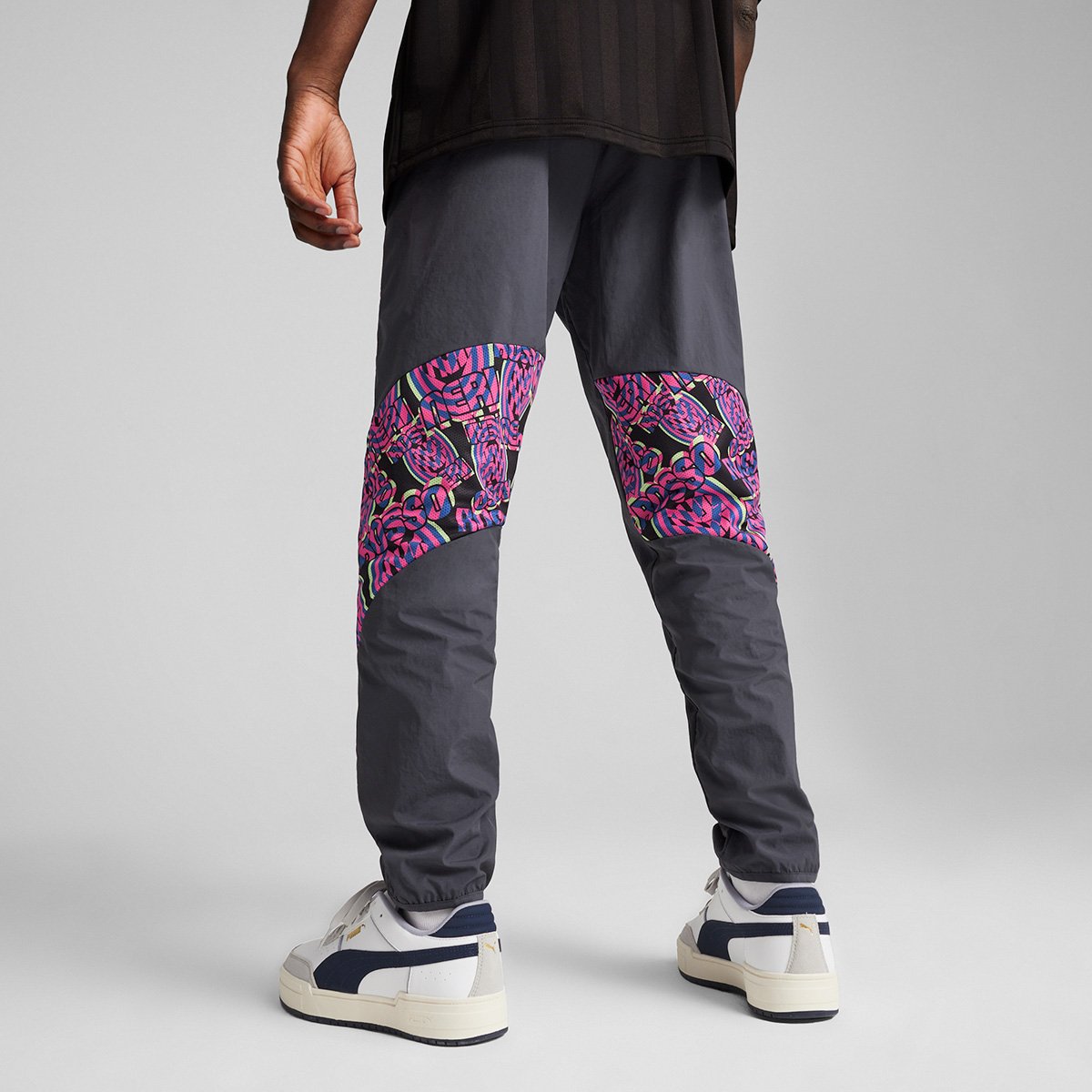 Miniatura Calça Milan 24/25 Puma Masculina Cinza - EGG