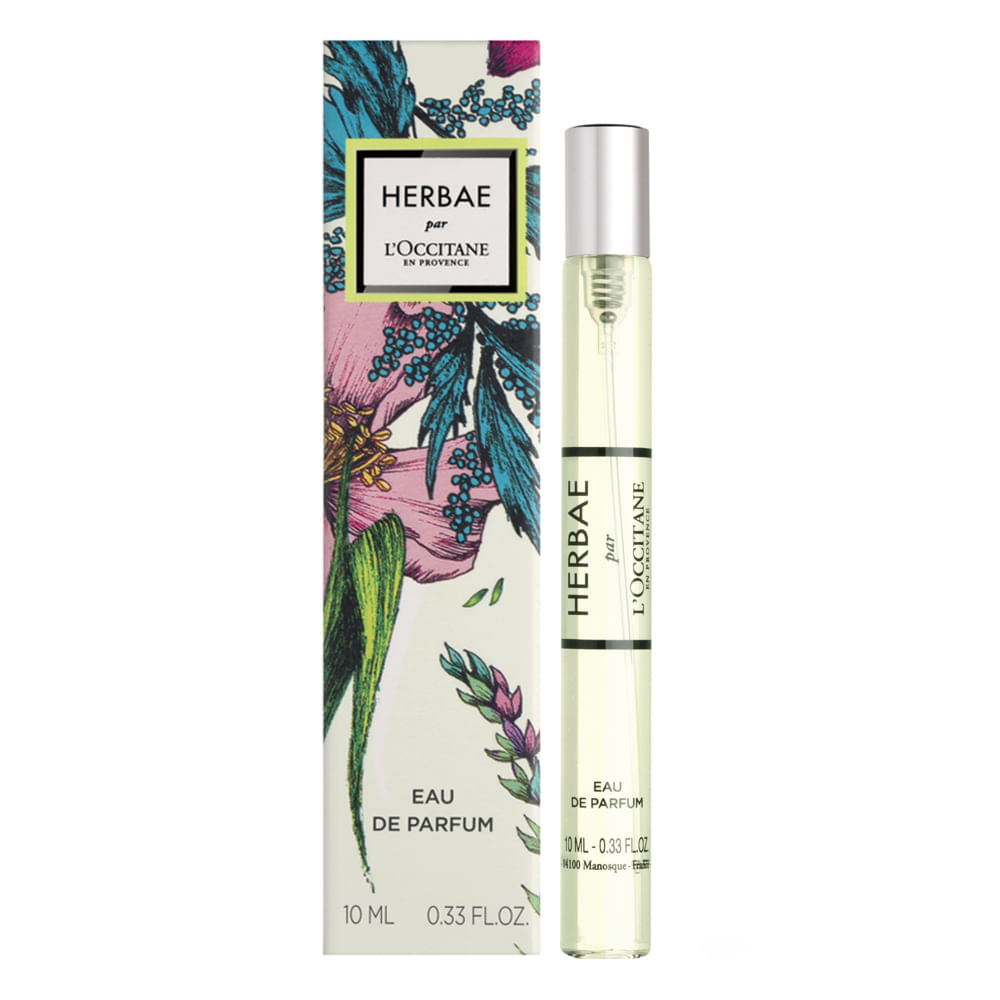 Miniatura Herbae Par L'Occitane en Provence Travel Size - Perfume Feminino Eau de Parfum 10ml
