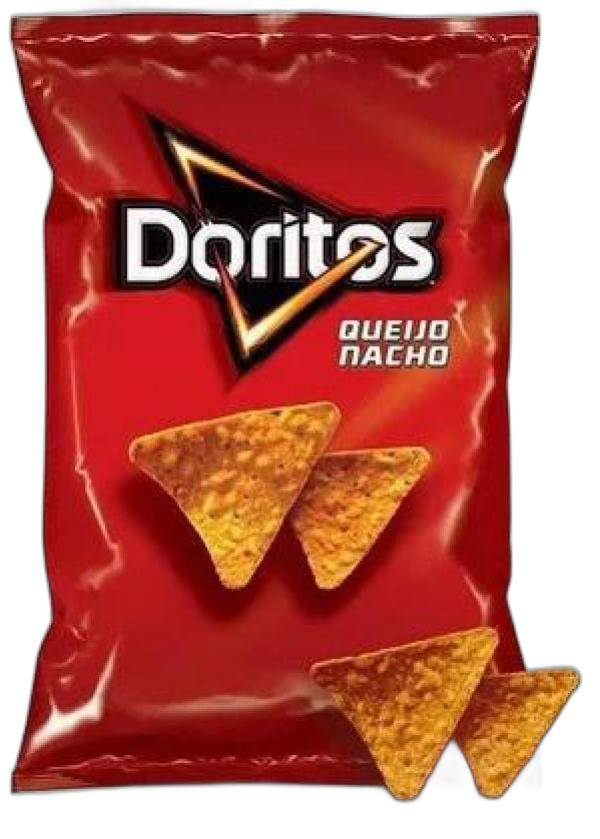 Doritos Queijo Nacho Com 60 Unidades 22Gr Cada