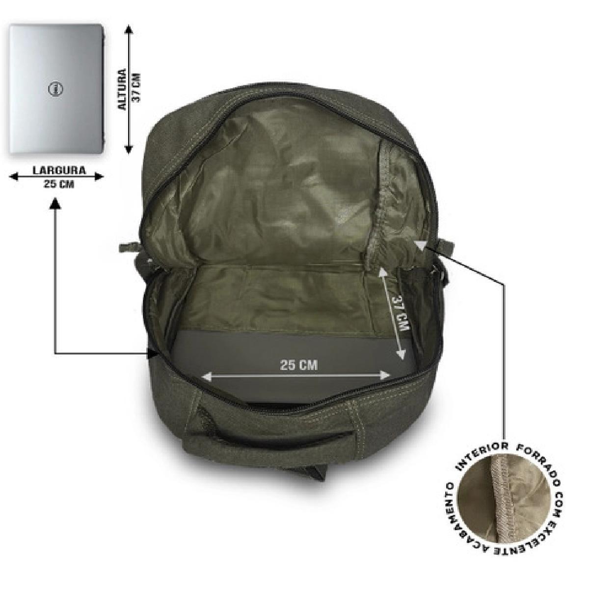 Miniatura Mochila Lona Kvn Ja9701 Keuven