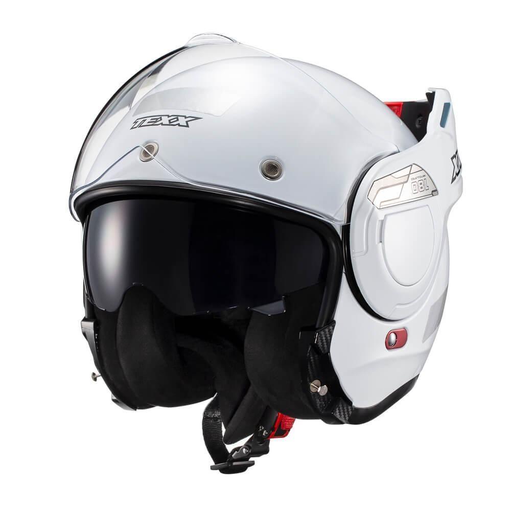 Capacete Texx Esc Stratos 180 Branco Brilho 56 [f016]