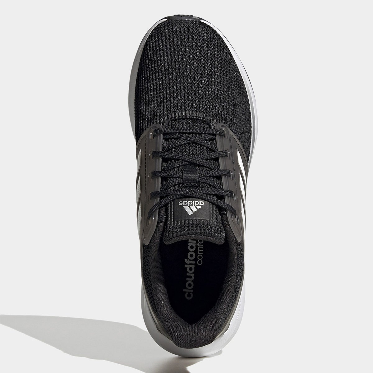 Miniatura Tênis Adidas EQ19 Preto+Prata - 34