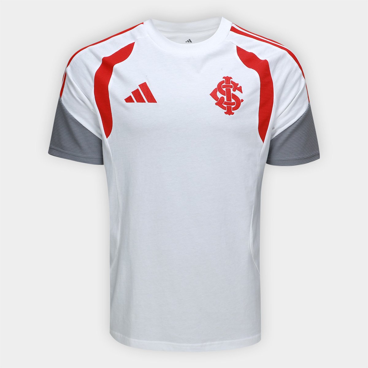 Miniatura Camisa Internacional 26/27 s/n Concentração Adidas Masculina Branco - EGG