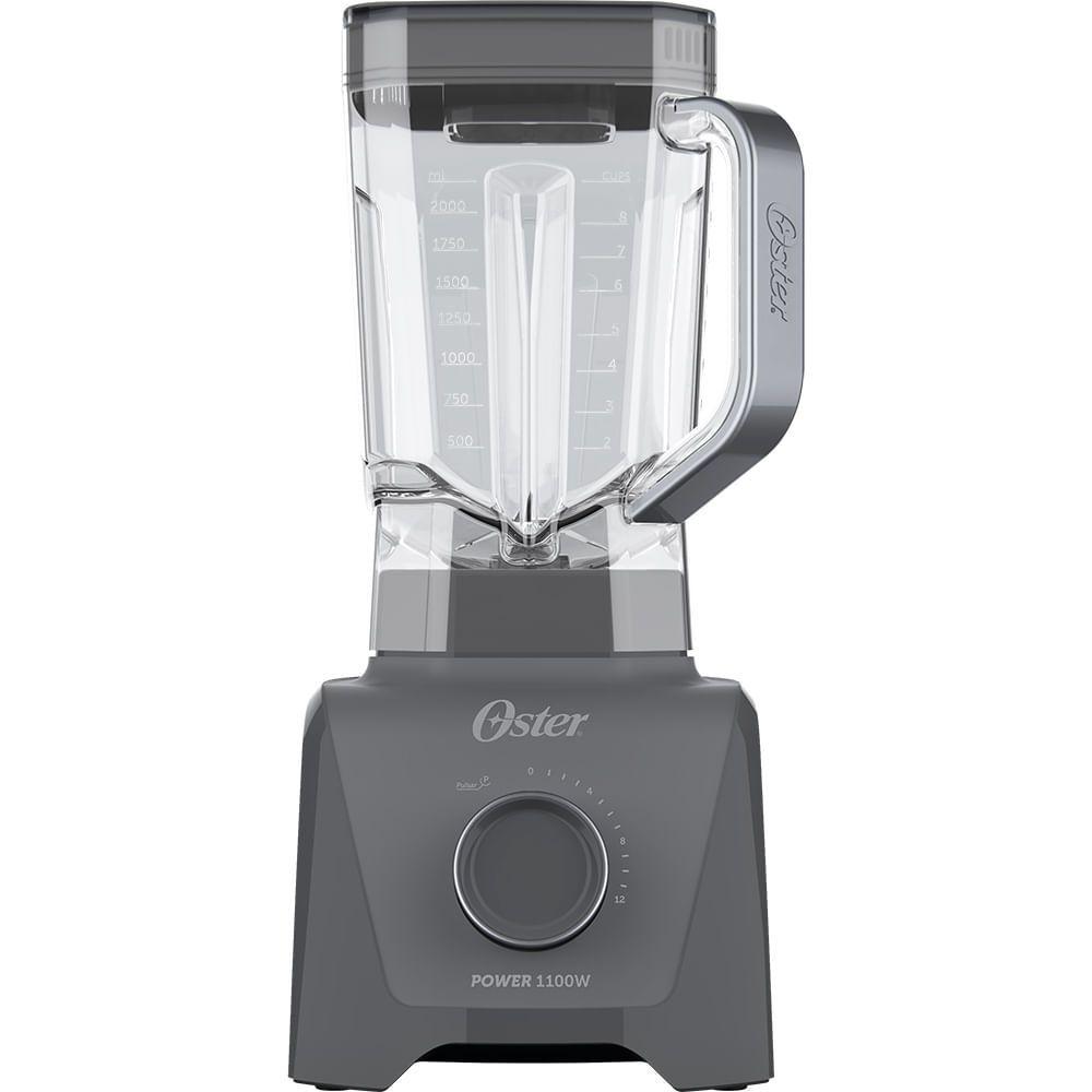 Miniatura Liquidificador Oster 1100 Full Cinza 3,2L 110V