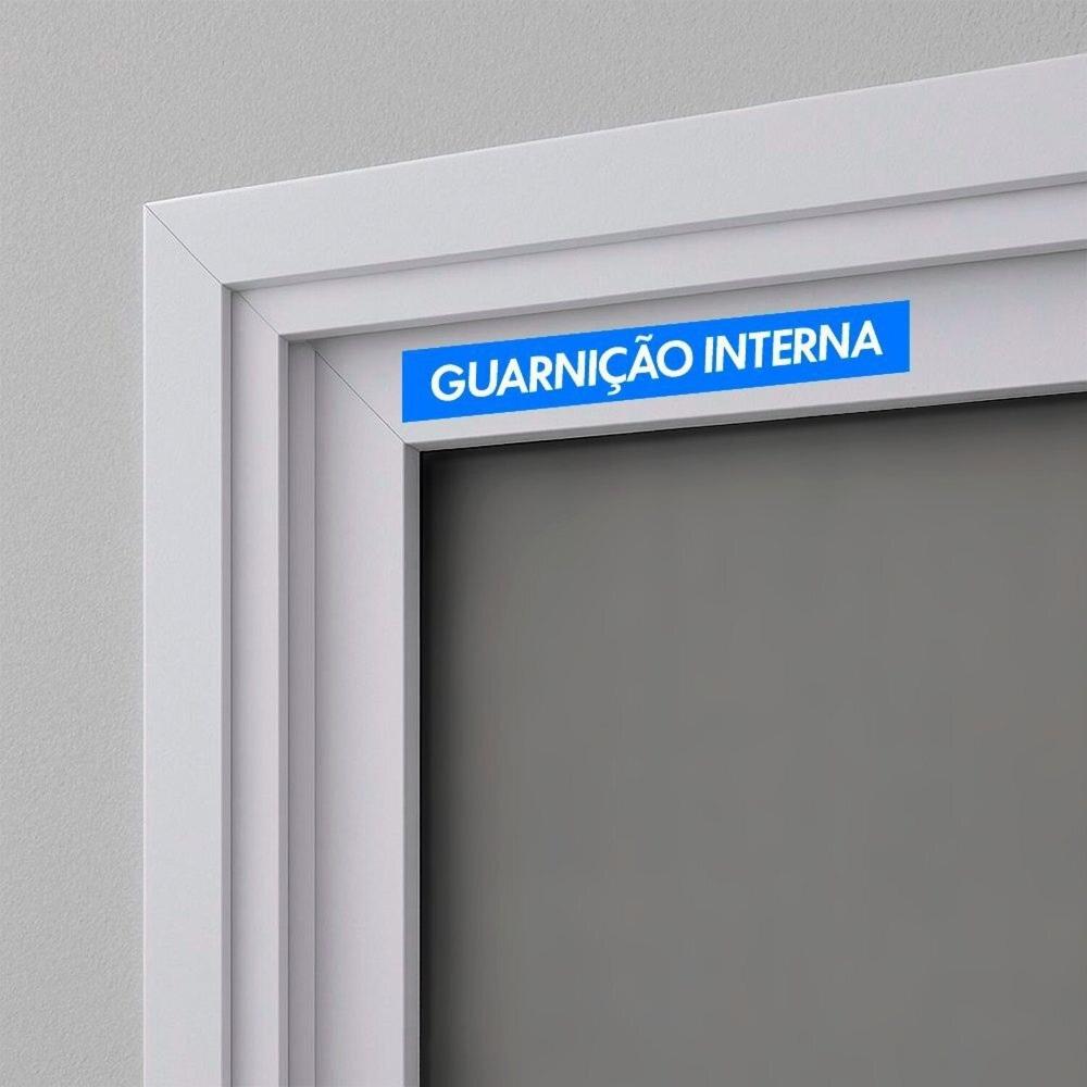 Miniatura Janela Maxim-Ar 1 Módulo Vidro Segurança 6cm 60cm x 60cm Fábrica do Alumínio Branco