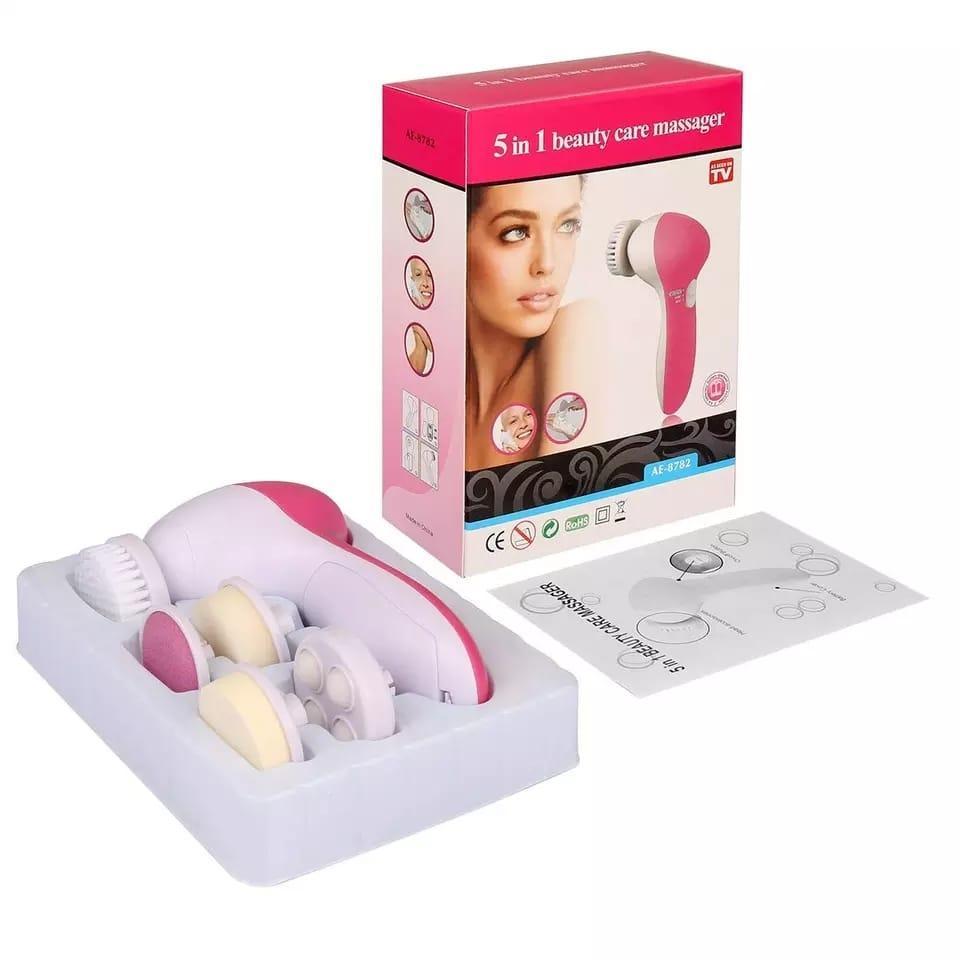 Miniatura Escova De Limpeza Facial Elétrica Giratória