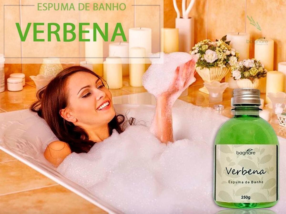 Miniatura Sais E Espuma De Banho Banheira Hidromassagem Verbena 250Ml