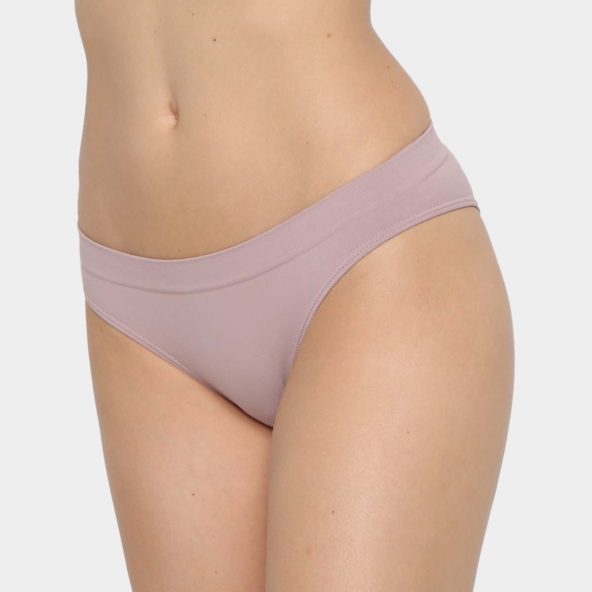 Miniatura Kit Calcinha Tanga Lupo Loba Feminina - 10 Peças Branco+Preto - G