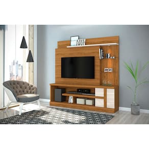 Miniatura Estante Home 1,81 Madetec Alan para TV de até 55” Natural/Off White