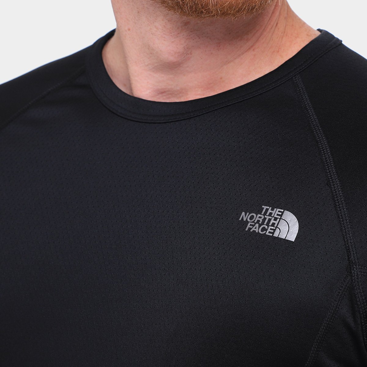 Miniatura Camiseta The North Face Manga Longa Masculina Preto - G