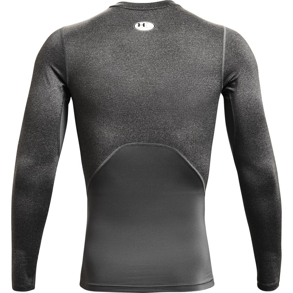 Miniatura Camiseta Compressão de Treino Masculina Under Armour HG Comp LS Cinza - 2GG
