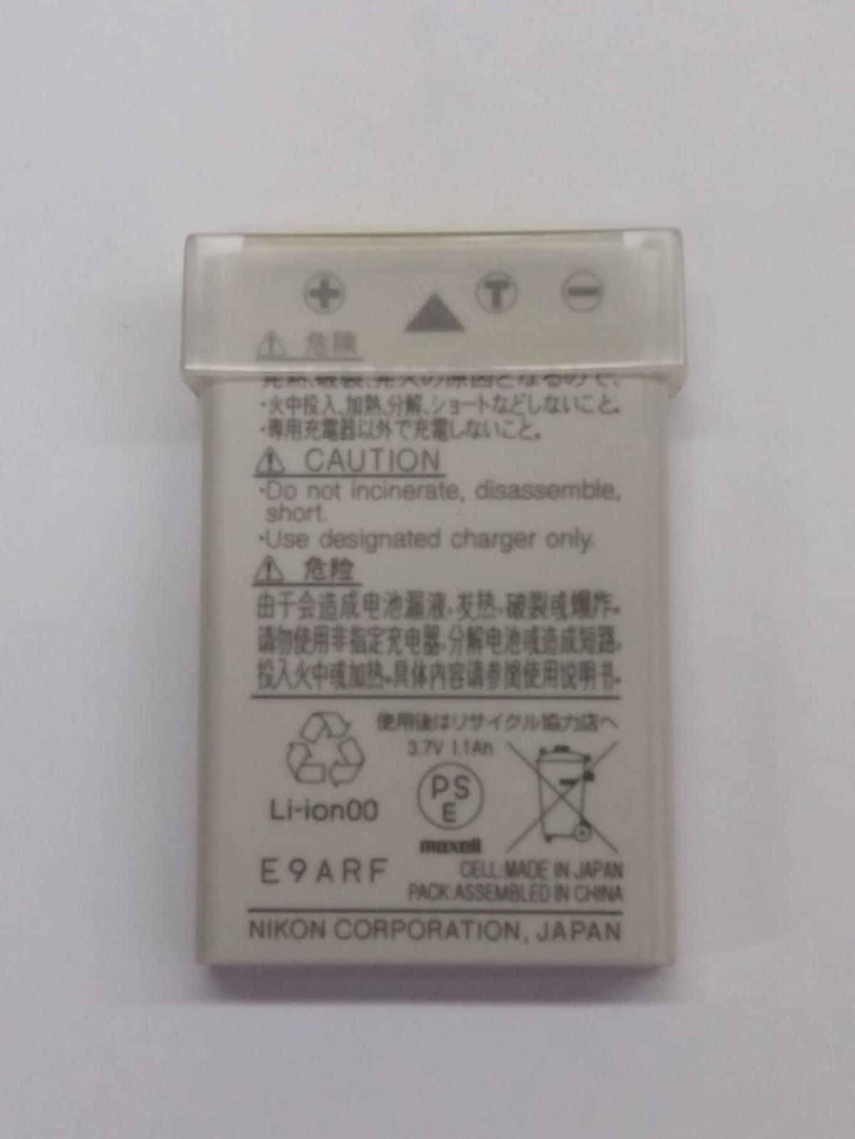Miniatura Bateria Nikon En-El5 Nova Para P520, 530, 510,500 1100 mAh - Câmera Digital Nikon Coolpix - 5.5cm - Câmeras - 0.7cm - A,azonas - 3.5cm