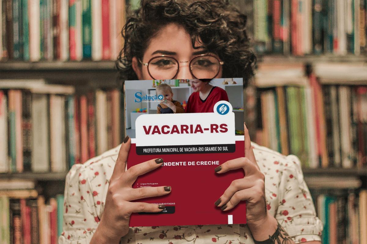 Miniatura Apostila Prefeitura De Vacaria Rs 2025 - Atendente De Creche
