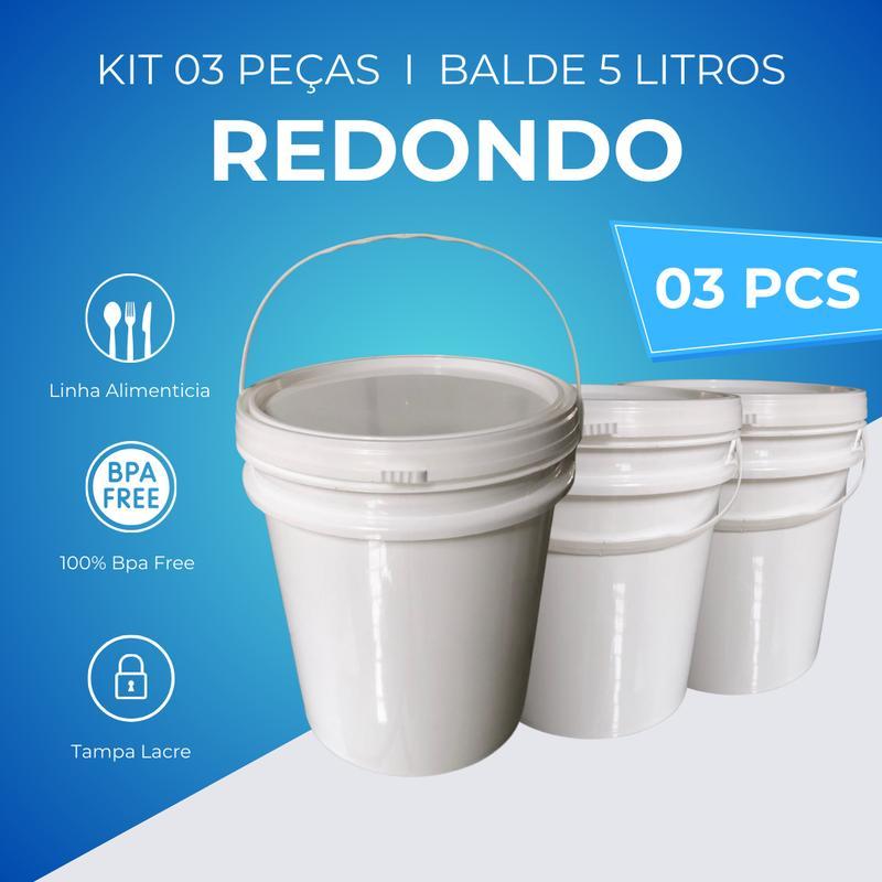 Miniatura Pote Nasal 5L 3 Pçs