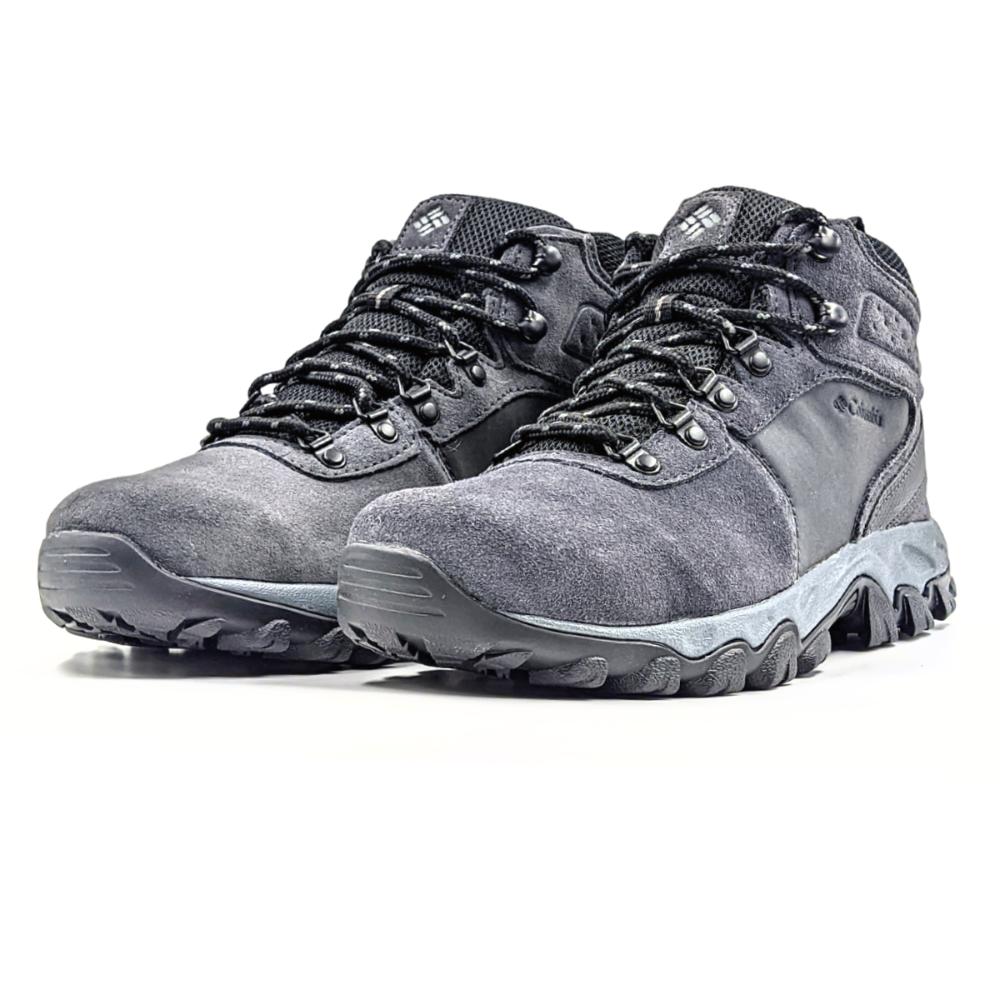 Miniatura Bota Columbia Newton Ridge Plus II Suede Masculina GRAFITE/PRETO - 39