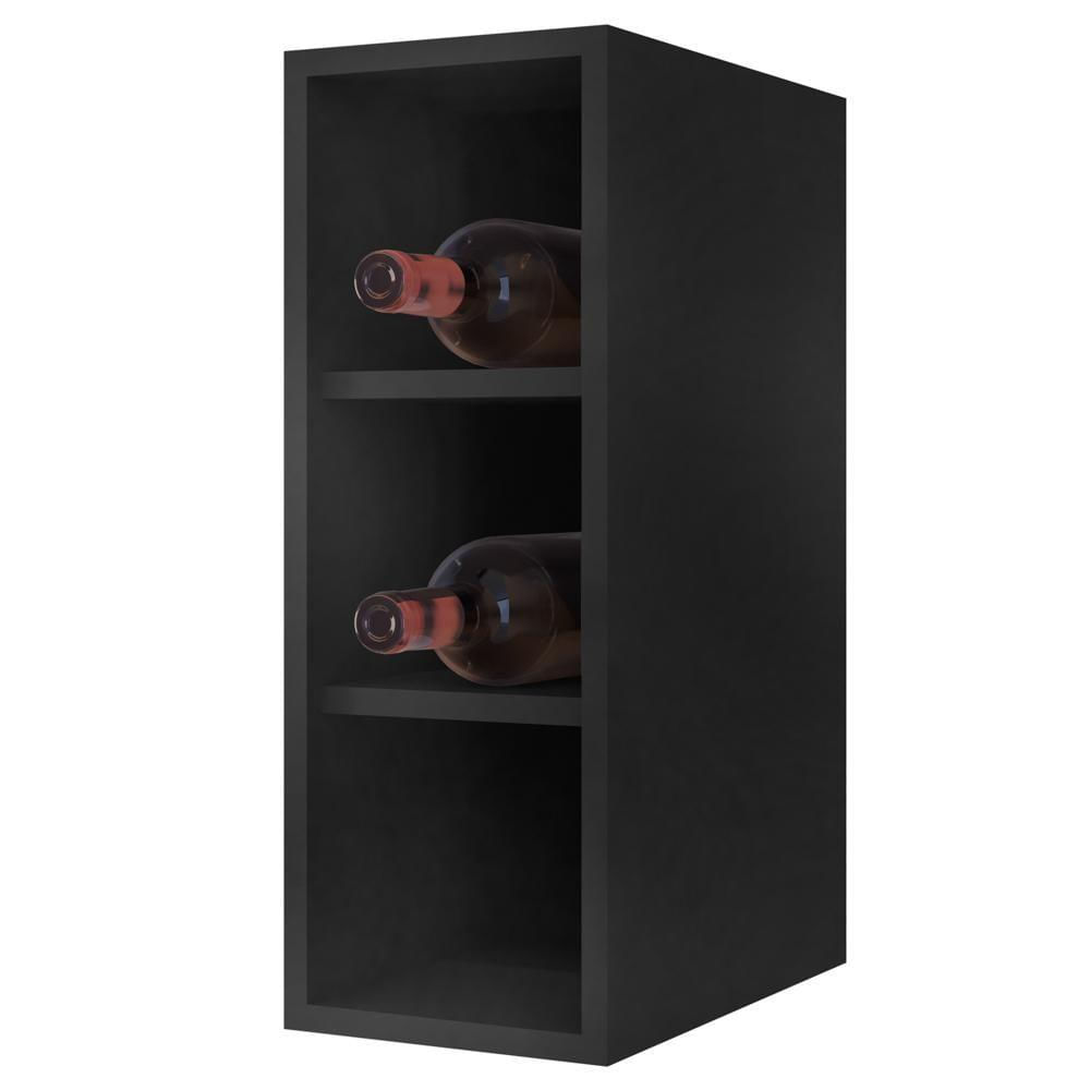 Miniatura Nicho Aéreo Adega Vertical 20cm Riad Preto - Lumil