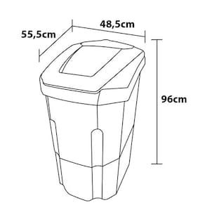 Tanquinho de Roupas Colormaq LCS10M Semiautomática Branca - 10kg 110V