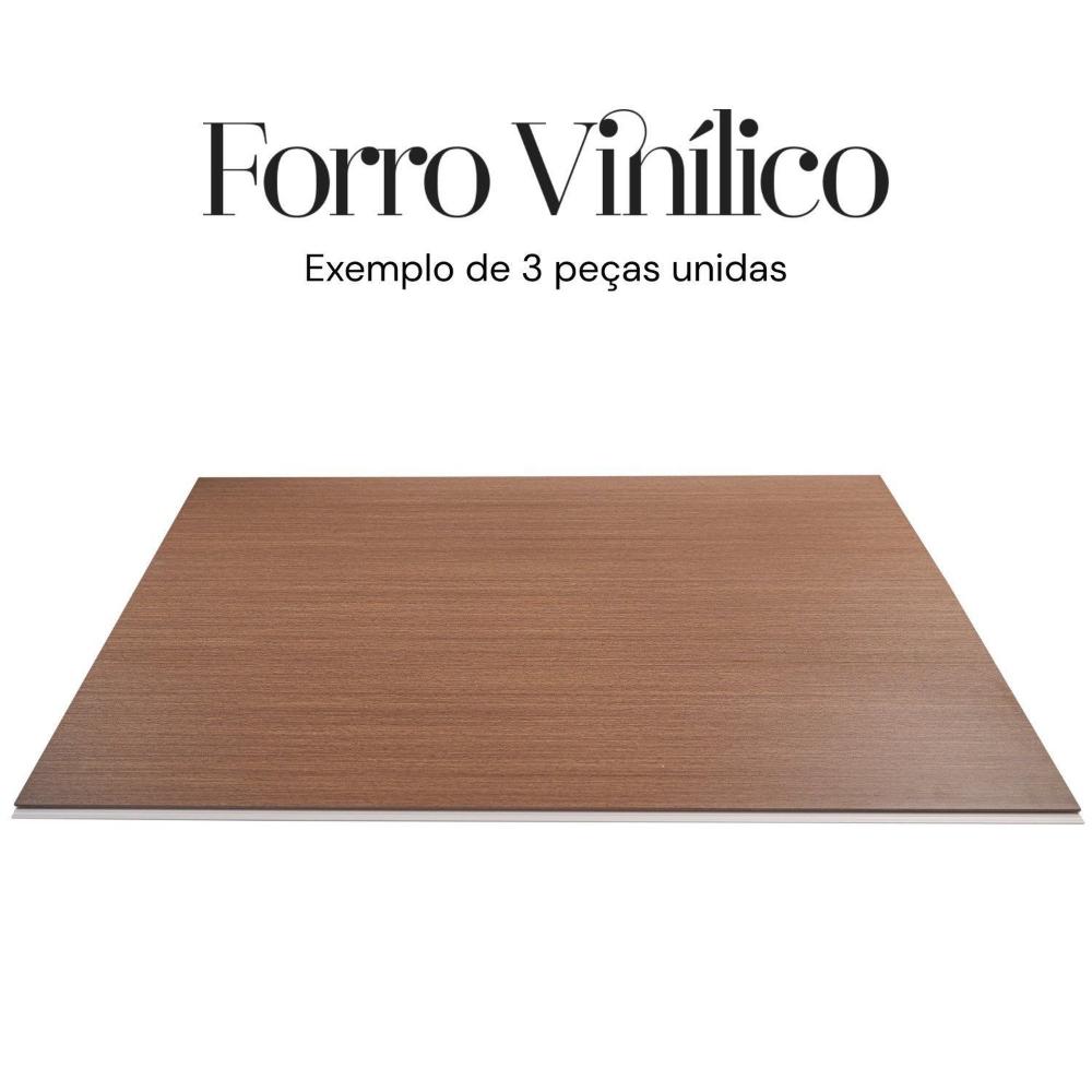 Miniatura Forro Vinílico 8mm 20x295cm Caixa com 5,9m² Belplast Forro Vinílico 5,9 unidades - Itaúba