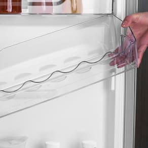 Geladeira Electrolux DFX41 Frost Free 371L Turbo Congelamento Duplex Inox 127V