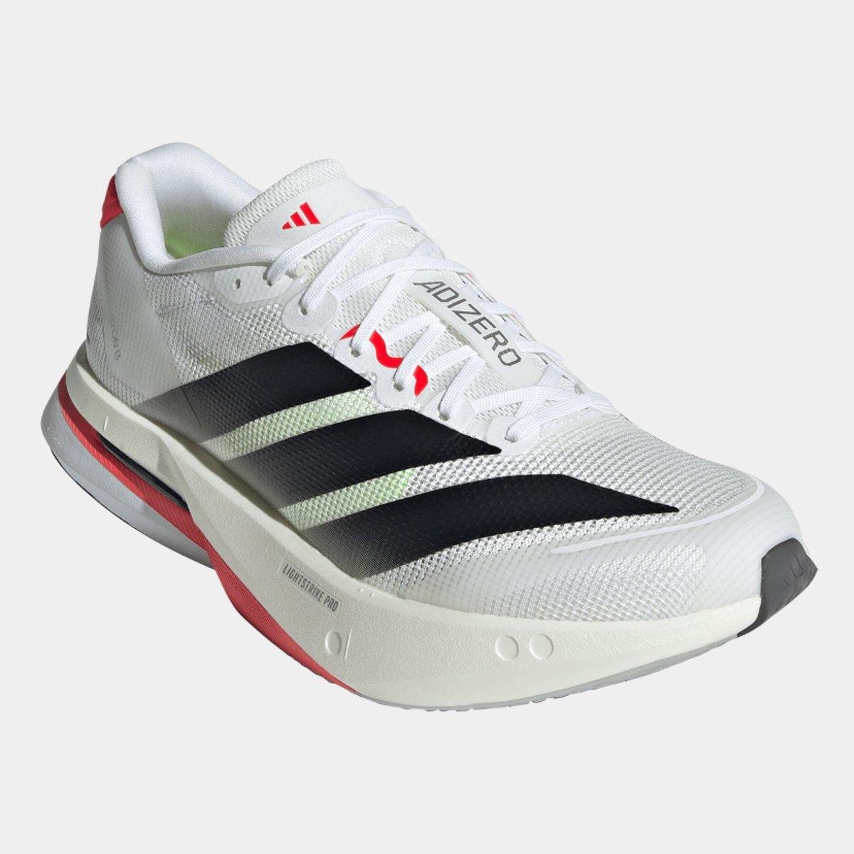 Miniatura Tênis Adidas Adizero Boston 13 Feminino Branco - 34