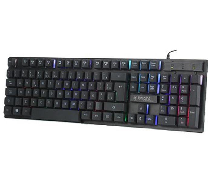 Miniatura Combo Gamer Bright 0543 - Teclado, Mouse e Headset - USB