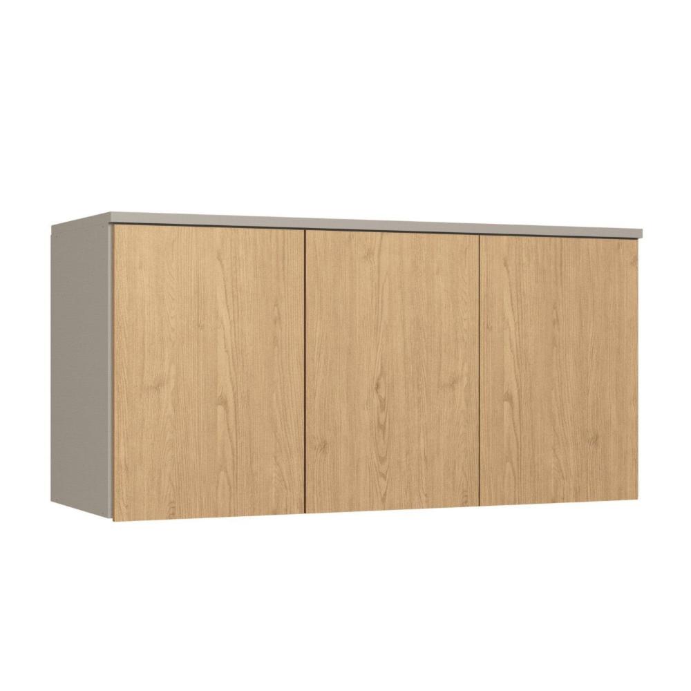 Miniatura Guarda-roupa Modulo Aéreo 3 Portas Elegance Níquel/Angelin