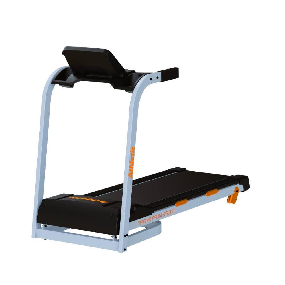 Miniatura Esteira Athletic Magnetron 5500TMotor 5.0 HPM até 130 kg 127V Cinza 03944