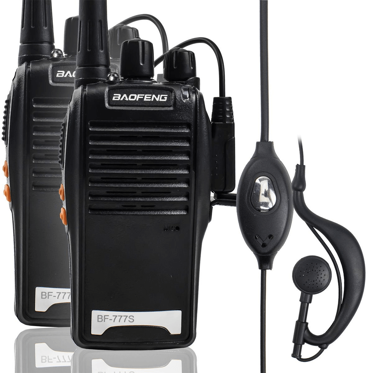 Rádio Comunicador Walk Talk Baofeng BF-777s de 16 Canais Sem Fio